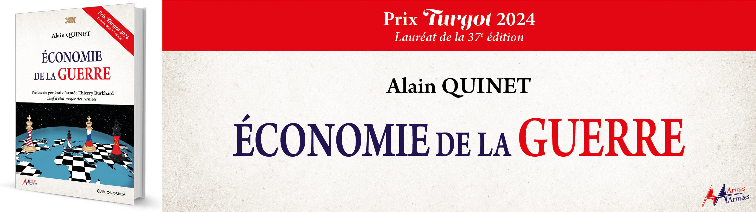 conomie de la guerre - 37e Prix turgot - Alain Quinet