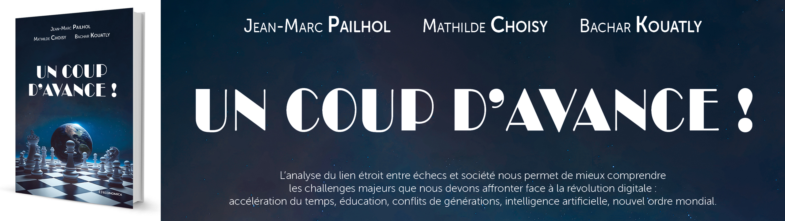 Un coup d'avance ! - Jean-Marc Pailhol, Mathilde Choisy et Bachar Kouatly - ISBN : 9782717872811