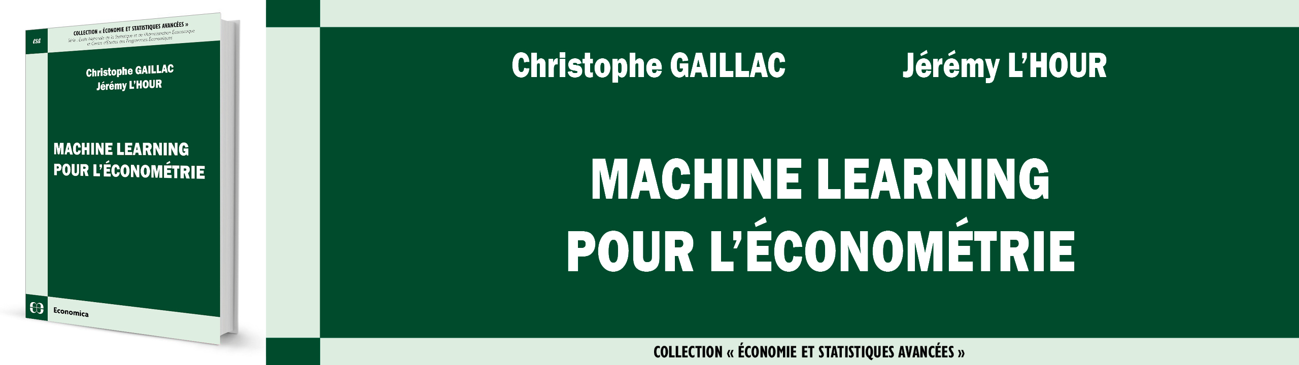 Machine learning pour l'conomtrie - Gaillac C. et L'hour J. - 9782717872729