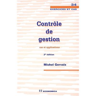 Contrôle de gestion - Cas et applications, 2e éd.