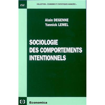 Sociologie des comportements intentionnels