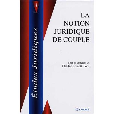 La notion juridique de couple