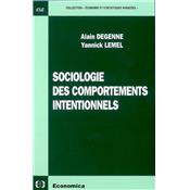 Sociologie des comportements intentionnels