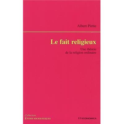 Le fait religieux