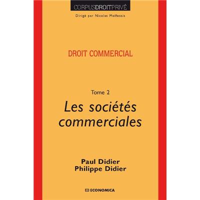 Droit commercial, Les sociétés commerciales