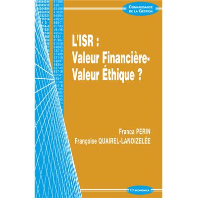 L'ISR : Valeur financière -Valeur éthique ?