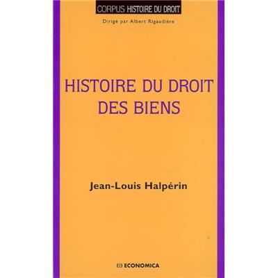 Histoire du droit des biens