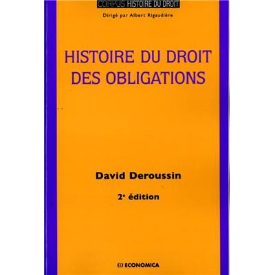 Histoire des obligations, 2e éd.