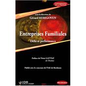 Entreprises familiales - Dfis et performances