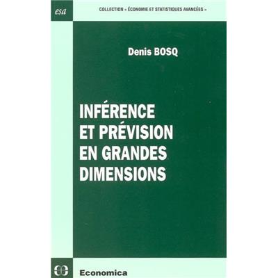 Inférence et prévision en grandes dimensions