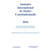 Annuaire international de justice constitutionnelle, volume XXXII