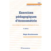 Exercices pdagogiques d'conomtrie, 3 d.