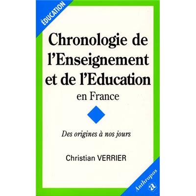 Chronologie de l'éducation et de l'enseignement en France