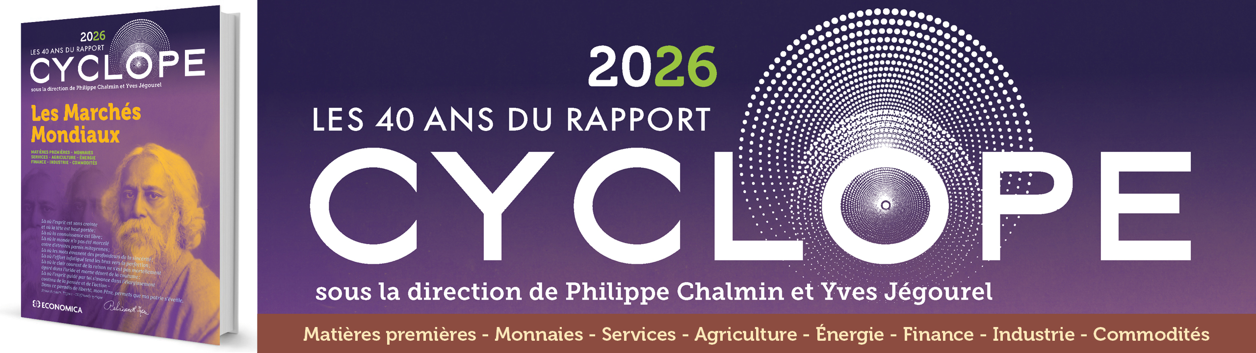 Cyclope - Les marchés mondiaux 2026 - Chalmin Philippe, Jégourel Yves - 9782717873504